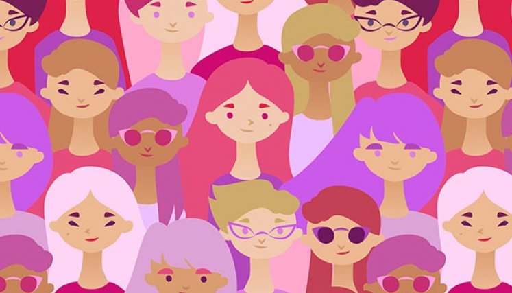 Diversidad de mujeres.