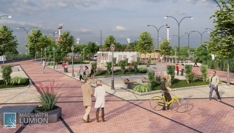  en las próximas horas se encerrará zona sobre la que se construirá el Parque Lineal
