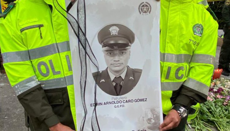 Los hechos en los que muró Edwin Caro se presentaron el miércoles en la calle 79 con carrera 7, en Bogotá. / Foto: Colprensa