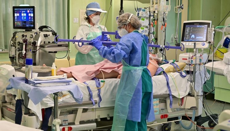 Piden más cuidado para el personal de salud. / Foto: AFP