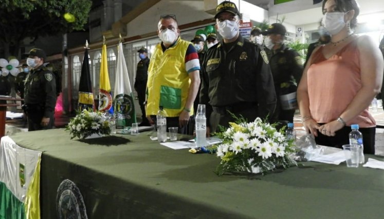 El último frente de seguridad fue inaugurado por la comunidad de Quinta Bosch./Foto cortesía