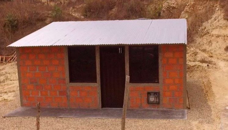 las casas fueron distribuidas en municipios rurales del departamento./Foto Archivo