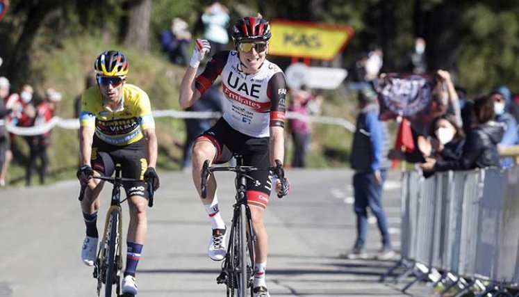 Tadej Pogacar ciclista de Eslovenia.