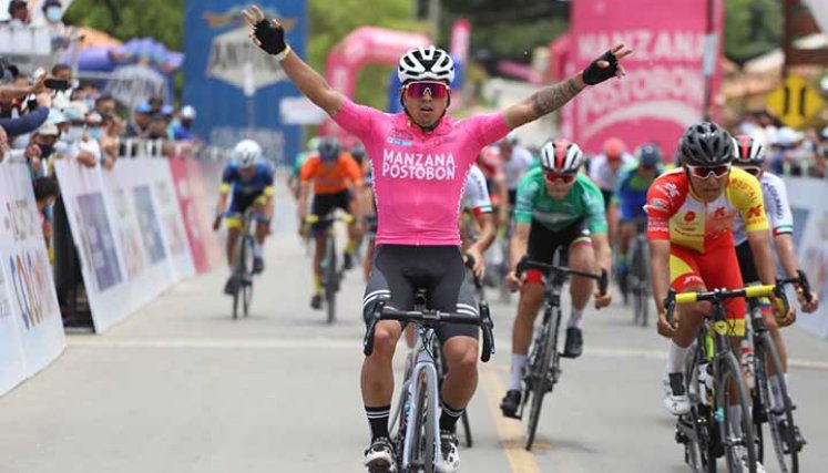 Esteban Guerrero, ciclista colombiano del Colnago CM Team