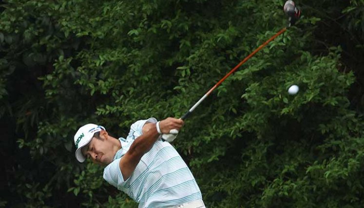 Hideki Matsuyama golfista japonés que participa en el Masters de Augusta