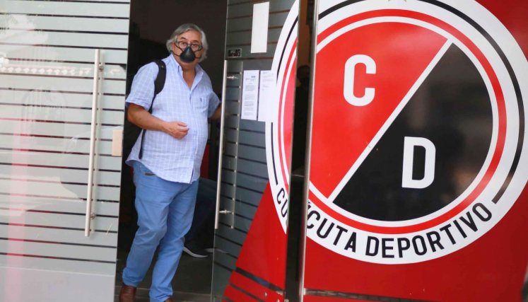Arturo Acosta Villaveces, liquidador del Cúcuta Deportivo. 
