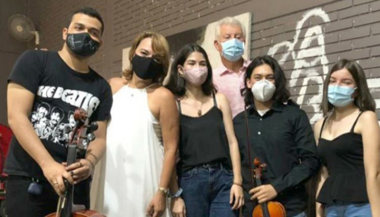 El empresario Pedro Marún Meyer se puso al frente del grupo  ‘La Bohemia’, con ánimo cultural.  Foto Cortesía.