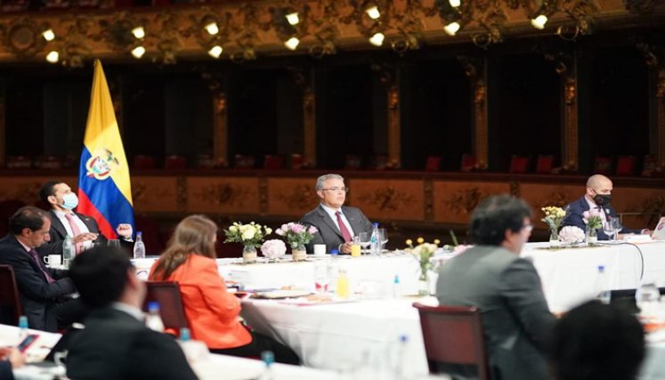 En la mañana de este jueves se reunió el nuevo Consejo Nacional de Economía Naranja, donde se anunció que se destinarán 6,5 billones de pesos durante el presente año para la reactivación del sector cultural y creativo del país./FOTO: Colprensa-MinCultura