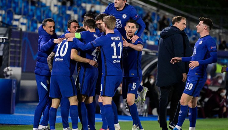 Chelsea empató 1-1 con el Real Madrid en la Champions League 