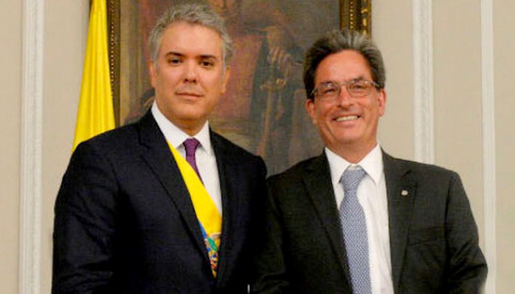 El presidente Iván Duque y el Ministro de Hacienda, Alberto Carrasquilla señalaron los detalles de esta reforma./FOTO: Tomada de internet.