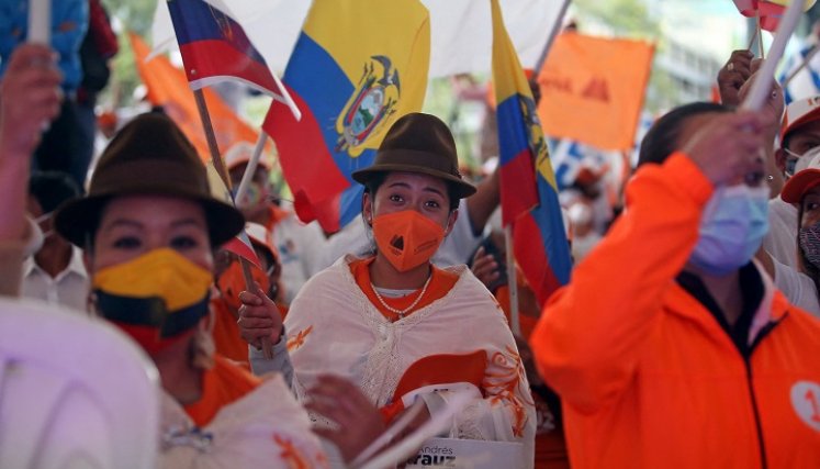 El domingo hay elecciones presidenciales en Ecuador. / Foto: AFP