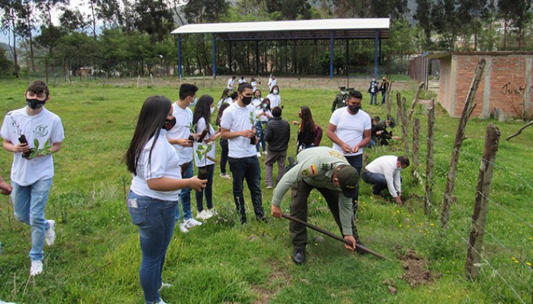 La Policía Cívica Juvenil ‘Amigos de la Naturaleza’.