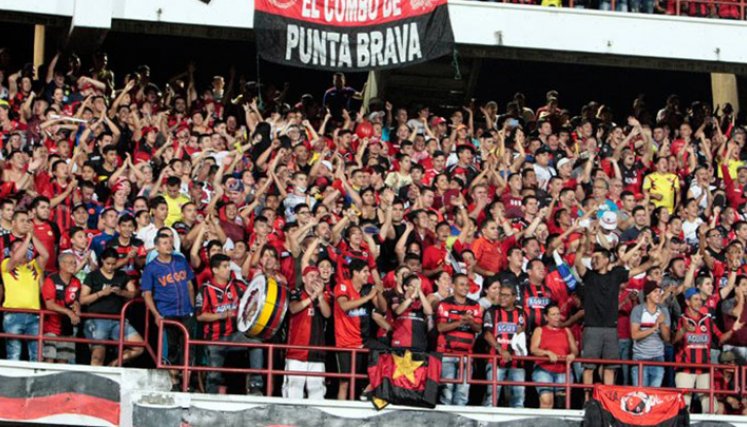 Hinchas del Cúcuta Deportivo.