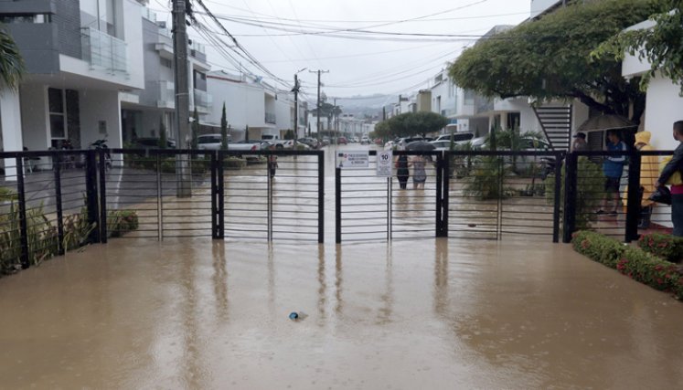 Cúcuta colapsada por 12 horas de intensas lluvias./FOTO: La Opinión