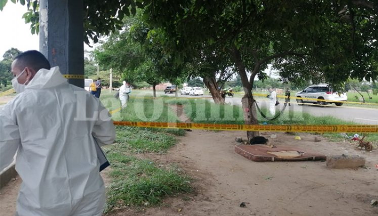 Mujer asesinado en La Parada.