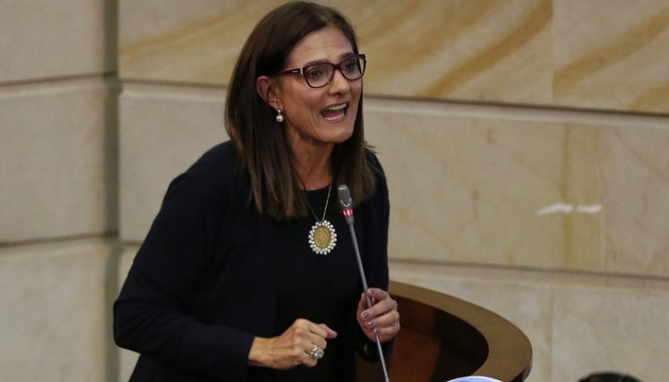 Ángela María Orozco, ya se encuentra en aislamiento obligatorio en su vivienda. /FOTO: Colprensa