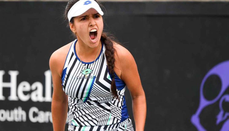 María Camila Osorio jugará los cuartos de final de Charleston. 