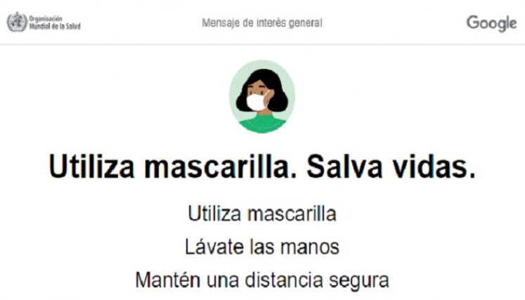 La OMS insiste en promover las medidas de bioseguridad para evitar más casos de COVID-19./FOTO: Tomada de internet