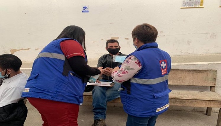 El equipo de salud continúa con las actividades preventivas en el municipio./ Cortesía/ La Opinión 