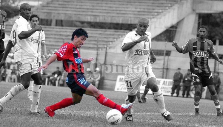 Ruberth Morán, campeón con el Cúcuta Deportivo en 2006. 