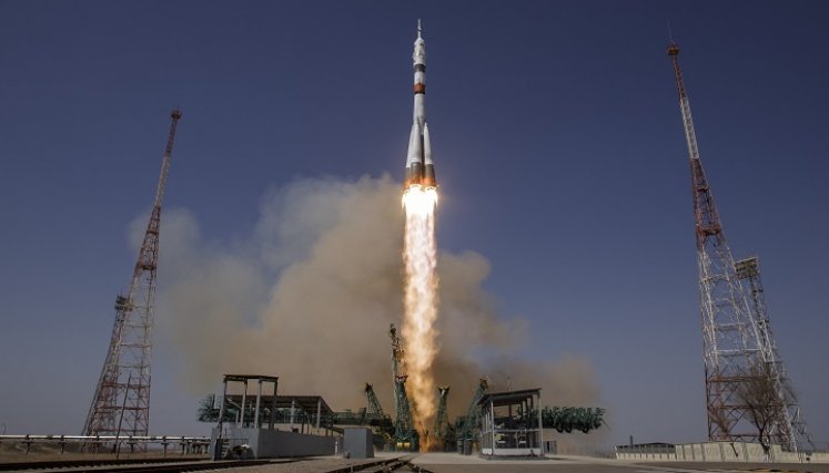Nave llegó a Estación Espacial Internacional. / Foto: AFP