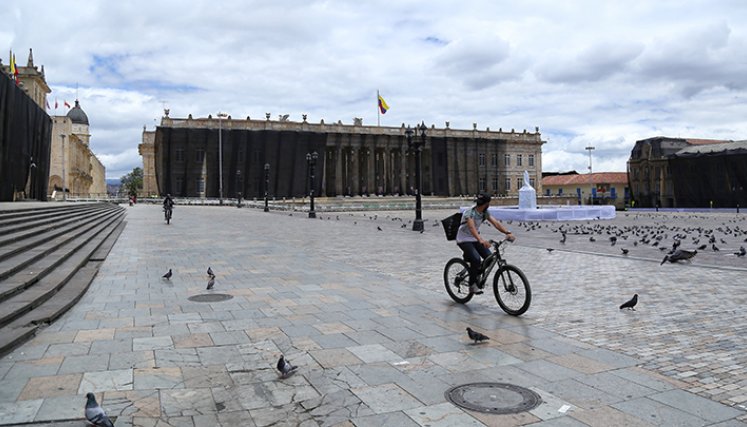 Toque de queda en Colombia.