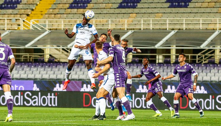Zapata llegó a 13 festejos en la temporada con un Atalanta que busca uno de los puestos a la próxima Liga de Campeones. / Foto: @Atalanta_BC