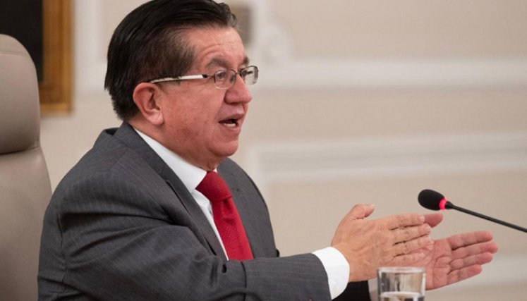 Fernando Ruiz, ministro de Salud./ Foto: Colprensa