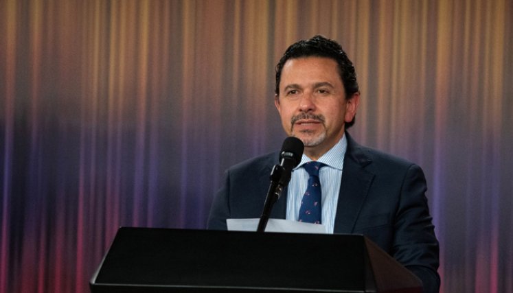 El alto comisionado de Paz Miguel Ceballos desmintió algunas versiones sobre lo ocurrido con los diálogos con el Eln / Foto: Colprensa