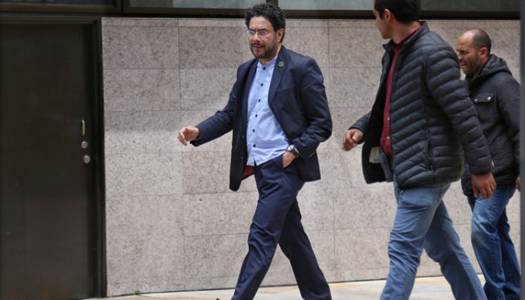 El senador Iván Cepeda acudió a la Corte Suprema de Justicia para denunciar que él y otros testigos del caso Uribe han sido objeto de amenazas y hostigamientos./ Foto: Colprensa