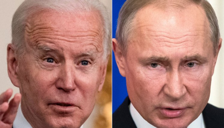 Desde su llegada al poder, Biden ha prometido ser mucho más firme frente a Moscú que su predecesor Donald Trump, acusado de complacencia hacia Putin. / Foto: AFP