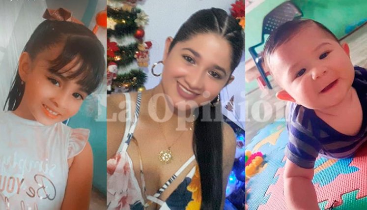 aryury perdió su vida y junto con ella fallecieron sus dos hijos María José y Liam.