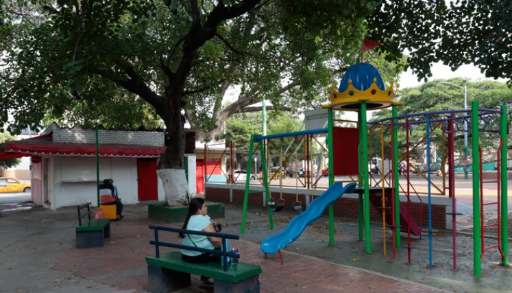 La JAC de San Rafael pide cuentas claras al saliente administrado del parque. / Foto: Alfredo Estévez