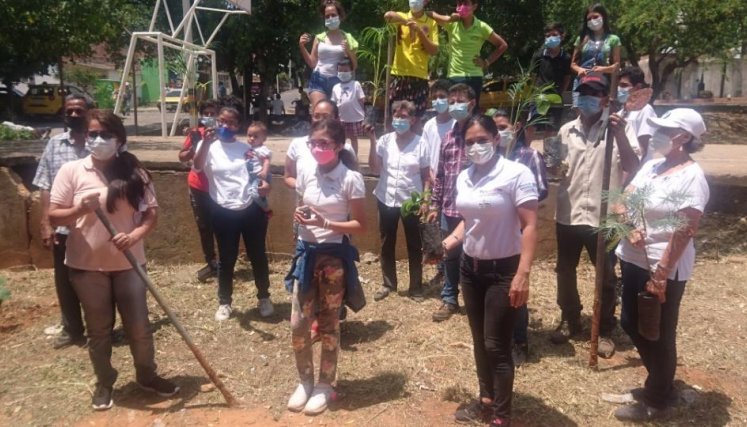 Siembra de árboles en Cúcuta