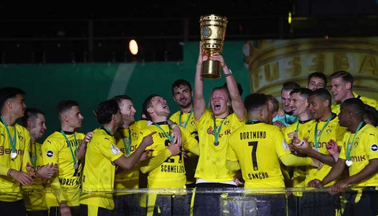 Erling Haaland una de las grandes figuras del Borussia Dortmund