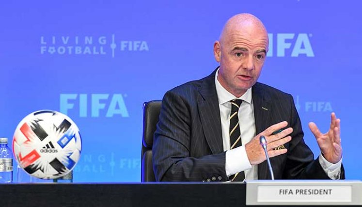 Gianni infantino, presidente de Fifa