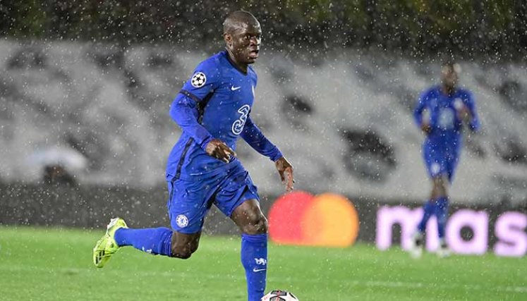 N'Golo Kanté, gran figura del Chelsea que disputará la final de la Liga de Campeones. (Foto/AFP)