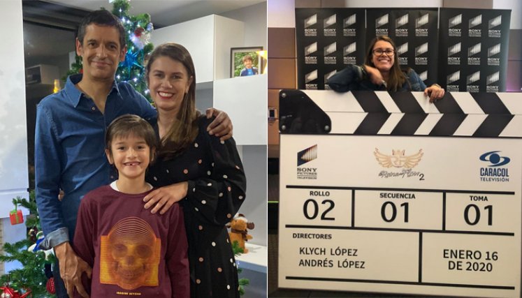 Madeleine cumple con su rol de productora, mamá y esposa. Su forma de organizar su tiempo ha permitido que su vida sea menos complicada. / Fotos_ Instagram