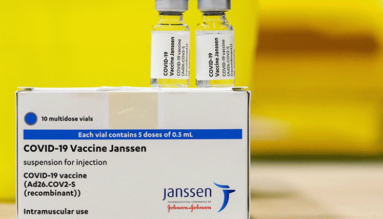La ventaja de la vacuna desarrollada por la farmacéutica estadounidense Janssen-Cilag es que solo se precisa inyectar una dosis. / Foto AFP