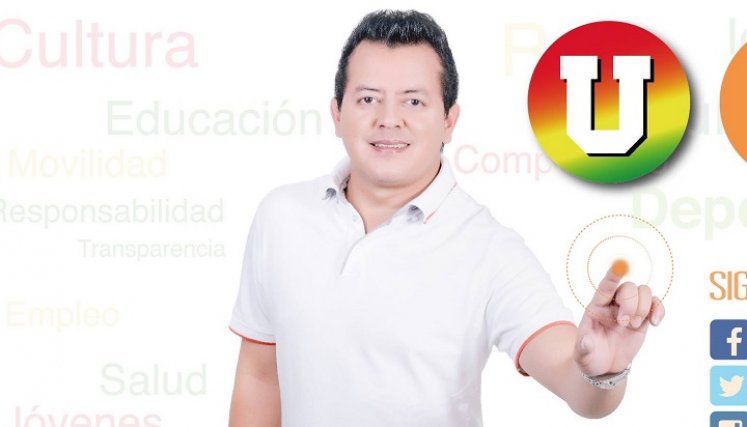 Deiby Arias, concejal del Partido de la U, fue denunciado de golpear a su pareja sentimental. /Foto La Opinión