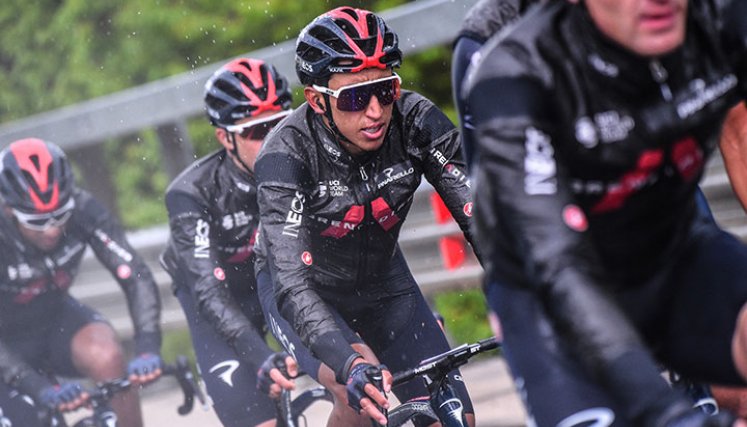 Egan Bernal brilló en la sexta etapa del Giro de Italia. 