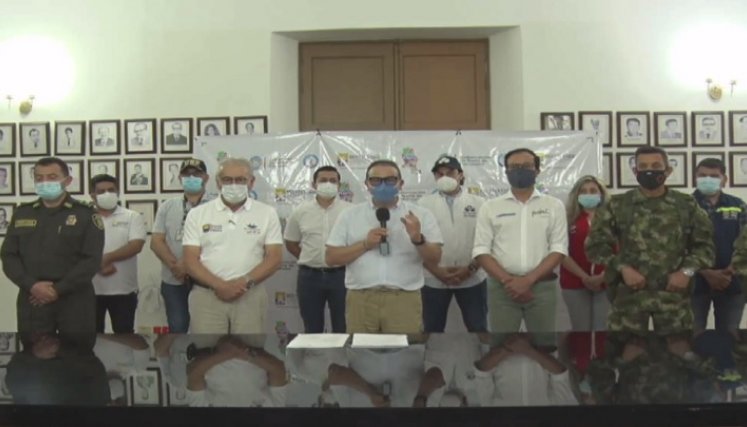 El gobernador de Norte de Santander y el alcalde de Cúcuta felicitaron a los manifestantes por salir a ejercer su derecho sin violencia./Foto: cortesía