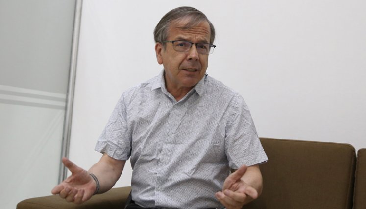 Germán Puerta Restrepo, conferencista y divulgador en astronomía. / Foto: Colprensa