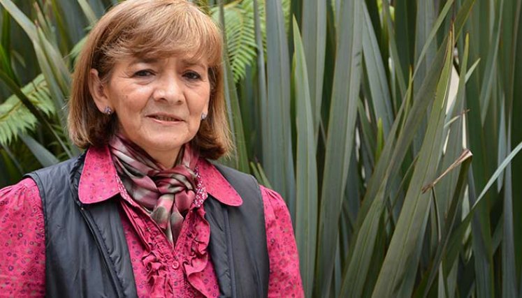 Gilma Olaya, directora del departamento de Nutrición y Bioquímica de la Universidad Javeriana/Foto Prensa Universidad Javeriana