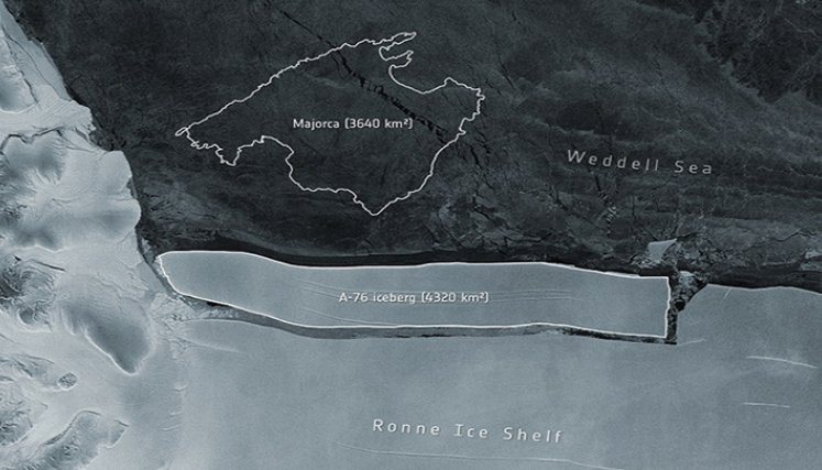 Iceberg en la Antártida.