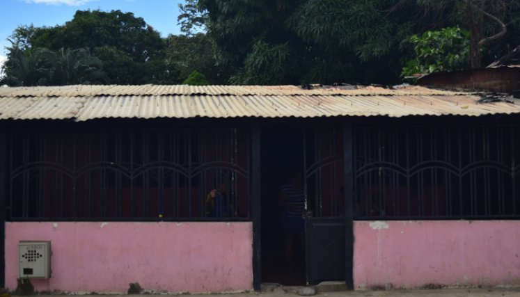Así se ve la casa desde afuera.