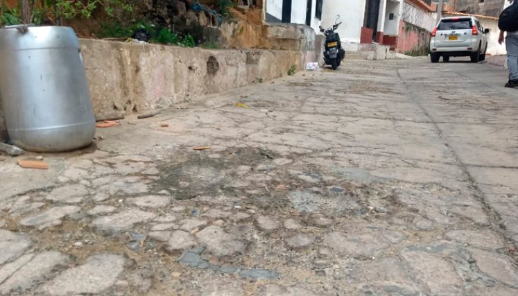 La calle 17A no es intervenida desde hace 50 años.