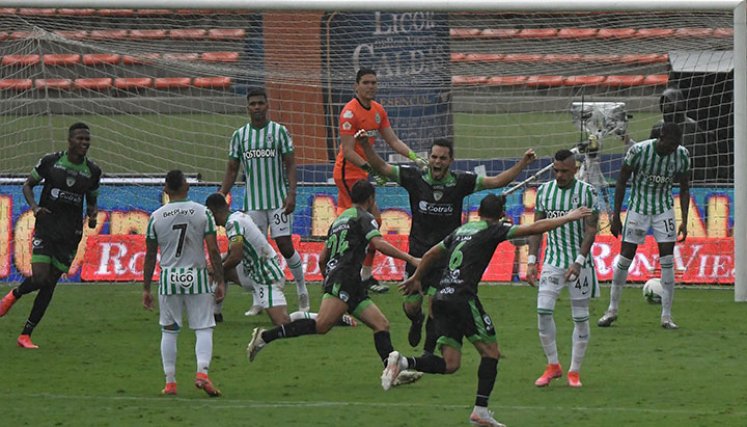 La Equidad seguros eliminó a Atlético Nacional en los cuartos de la Liga colombiana. 