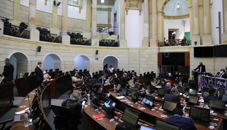 Moción de censura de Diego Molano, ministro de Defensa.