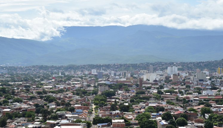 Así es la panorámica de Cúcuta desde del mirador de la Virgen de Fátima.